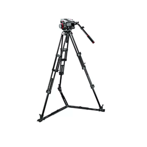 Manfrotto 055 X-PRO + 701HDV + 127VS (Statyw wideo + dolly)