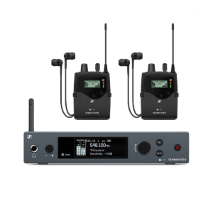Sennheiser IEM G4 Twin Set (2× BodyPack) – odsłuch dla 2 osób