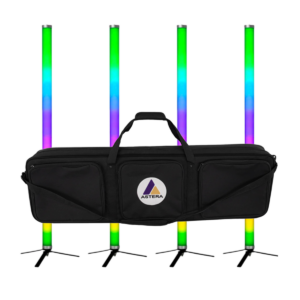 Zestaw 4× Astera Titan (Premium Tube Kit w case + akcesoria)