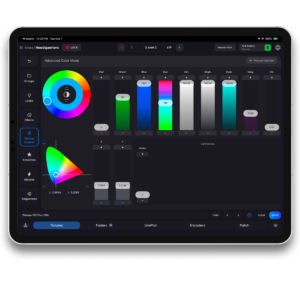 Blackout Lighting Console APP + iPad Pro (Mobilna konsola światła)