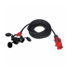 CEE 16A – rozdzielacz 3× Schuko (10 m)