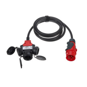 CEE 16A – rozdzielacz 3× Schuko (3 m)