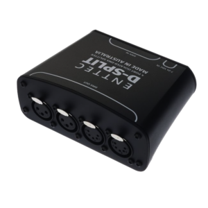 ENTTEC D-Split 2× 3-pin + 2× 5-pin (Splitter DMX – mix wyjść)