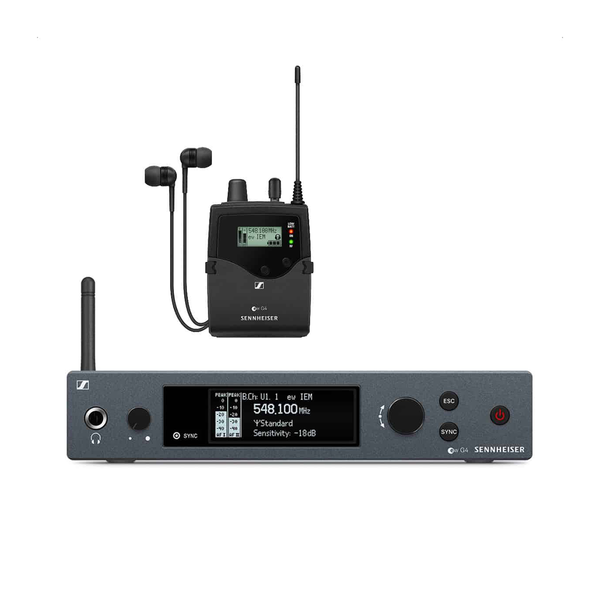 Sennheiser IEM G4 (System odsłuchu dousznego – bezprzewodowy)