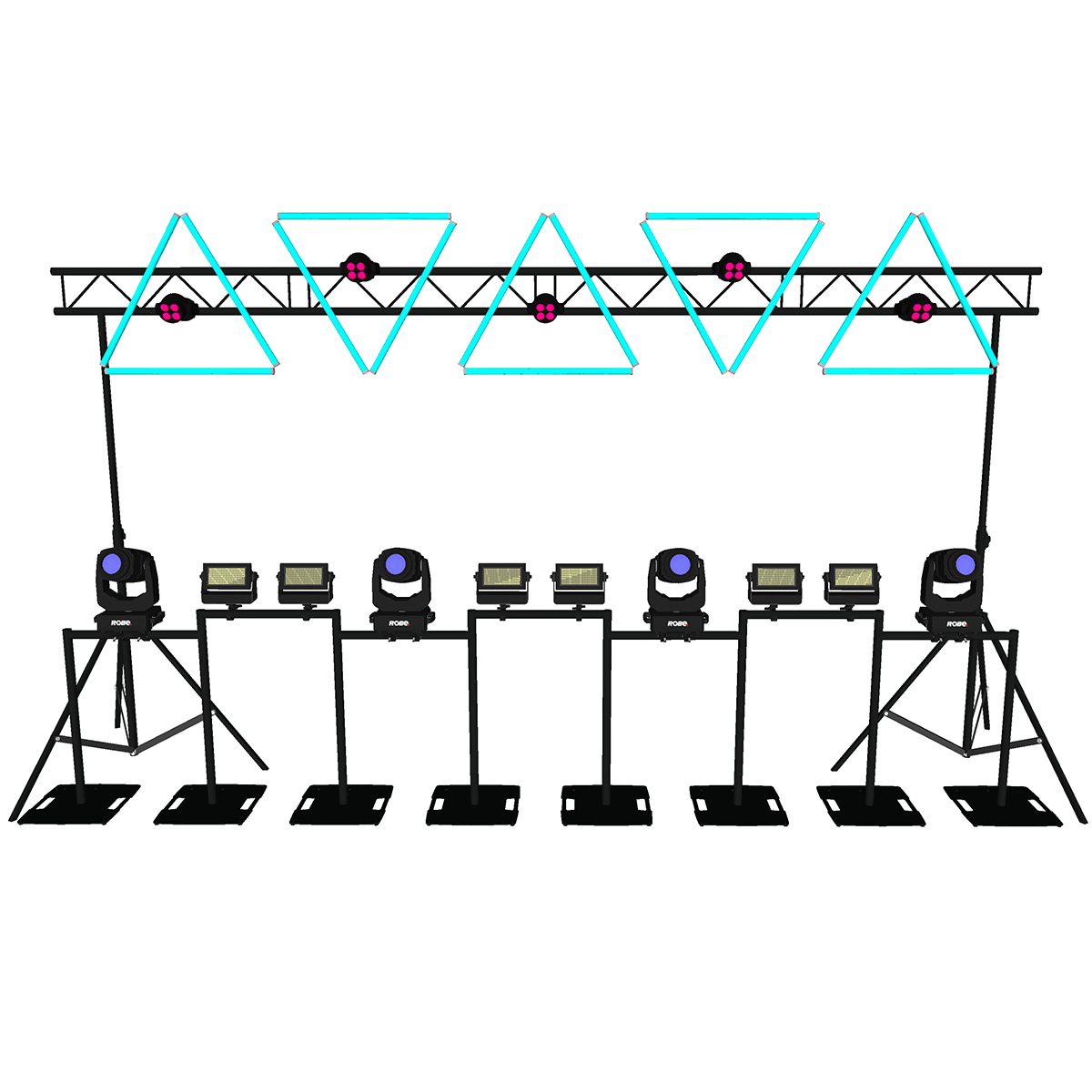 Truss Show Premium – AX1 + GLP + Hybrid + kratownica