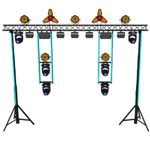 Full Stage Pro XL – AX1 + P3 + Hybrid + Q2 + X5 + kratownica