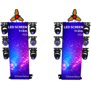 LED Stage Show 6m – Hybrid + RobeWash + Totemy (Resolume)