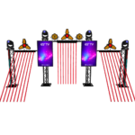 TV + Totem Light Show – AX2 + P3 + Lasery + Resolume (Pro)