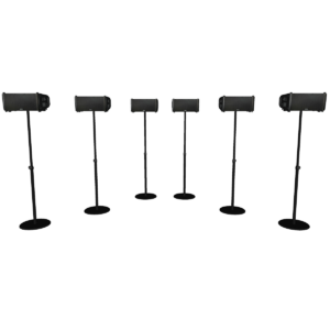 QSC Speech System 6 – 6× LA108 (FlexStands)