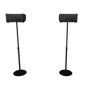 QSC Compact Speech – 2× LA108 (FlexStands)