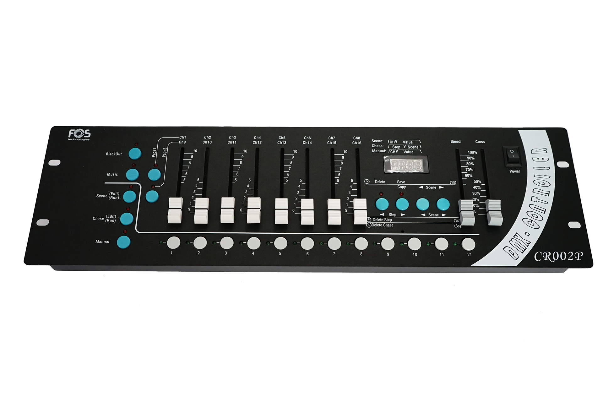 FOS 192ch DMX console - obrazek 2